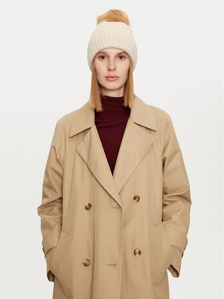 ONLY Czapka Kate 15297982 Biały. Białe czapki i kapelusze damskie Only, na zimę, bez wzorów, z poliesteru. Za 49.99 zł.