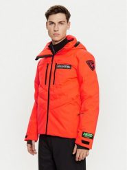 Rossignol Kurtka narciarska Hero RLNMJ16 Czerwony Regular Fit. Czerwone kurtki snowboardowe męskie Rossignol, m, bez wzorów, z syntetyku, bez kaptura, narciarskie. Za 1,969.00 zł.