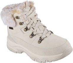 Buty trekkingowe damskie Skechers Śniegowce wodoodporne TREGO-SNOW WORRIES 167882 NAT 38,5. Białe śniegowce i trapery damskie Skechers. Za 449.99 zł.