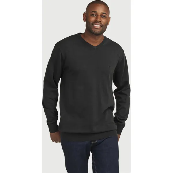 Sweter z długim rękawem z dekoltem w kształcie litery v. Szare bluzy męskie Cellbes, m, bez wzorów, prążkowane, bez kaptura. W wyprzedaży za 139.00 zł.
