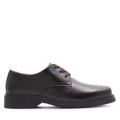 Półbuty Badura. Brązowe eleganckie półbuty Badura, wizytowe, bez zapięcia. Za 279.99 zł.