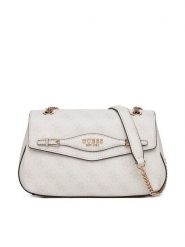 Guess Torebka Katya HWSG96 52210 Écru. Torebki do ręki damskie Guess, z aplikacjami, ze skóry, bez dodatków. Za 409.99 zł.