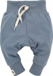 PINOKIO Spodnie legginsy niebieskie dla chłopca Fun Time Pinokio 62. Niebieskie spodnie materiałowe dla chłopców Pinokio, bez wzorów. Za 45.75 zł.
