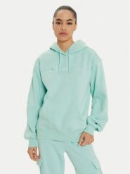 Champion Bluza 117581 Zielony Regular Fit. Zielone bluzy damskie Champion, s, bez wzorów, z syntetyku, bez kaptura. Za 159.99 zł.