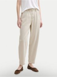 Tom Tailor Denim Jeansy 1045968 Beżowy Relaxed Fit. Brązowe jeansy damskie Tom Tailor Denim. Za 149.99 zł.