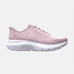 Buty do biegania damskie Under Armour Charged Rogue 5. Czerwone obuwie sportowe damskie Under Armour, bez wzorów, do biegania. Za 259.99 zł.
