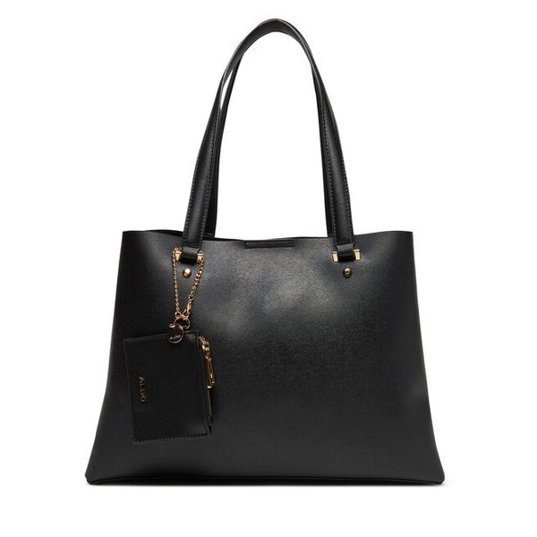 Torebka Aldo. Czarne torebki do ręki damskie Aldo, bez wzorów, bez dodatków. Za 209.99 zł.