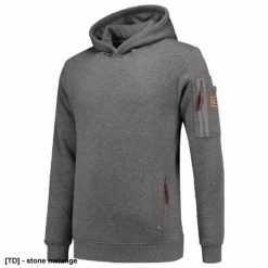 TRICORP Premium Hooded Sweater - ADLER - Premium Hooded Sweater - Bluza męska, 300 g/m, 80 % bawełna, 20 % poliester stone melange 3XL. Bluzy męskie TRICORP, m, bez wzorów, z bawełny, bez kaptura. Za 234.22 zł.