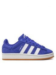 Adidas Sneakersy Campus 00S J JH6333 Niebieski. Niebieskie buty sportowe dziewczęce Adidas, bez wzorów, ze skóry, bez zapięcia. Za 299.99 zł.