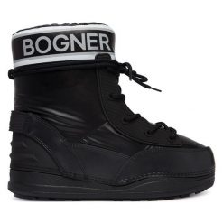 Śniegowce Bogner. Czarne śniegowce i trapery damskie Bogner. Za 1,299.00 zł.