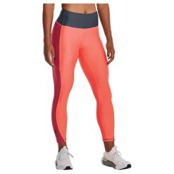 Legginsy fitness damskie Under Armour Blocked Ankle. Brązowe legginsy damskie Under Armour, xl, bez wzorów. Za 119.99 zł.