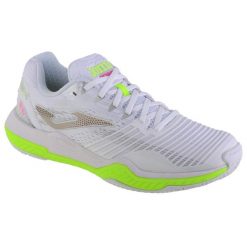 Buty do tenisa ziemnego damskie Joma T.POINT LADY z amortyzacją. Białe obuwie sportowe damskie Joma, bez wzorów, tenisowe. Za 359.99 zł.