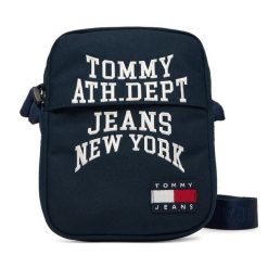 Saszetka Tommy Jeans. Niebieskie saszetki męskie Tommy Jeans, z jeansu, młodzieżowe, małe. Za 199.99 zł.