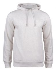 Clique Premium OC Hoody – bluza z kapturem z bawełny organicznej – nature. Szare bluzy męskie CLIQUE, m, bez wzorów, z bawełny, z kapturem. Za 267.45 zł.