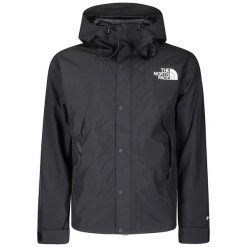 Kurtka sportowa męska M GTX Mountain Jacket. Czarne kurtki męskie The North Face, m, bez wzorów, z materiału, sportowe, z kapturem. Za 1,499.99 zł.