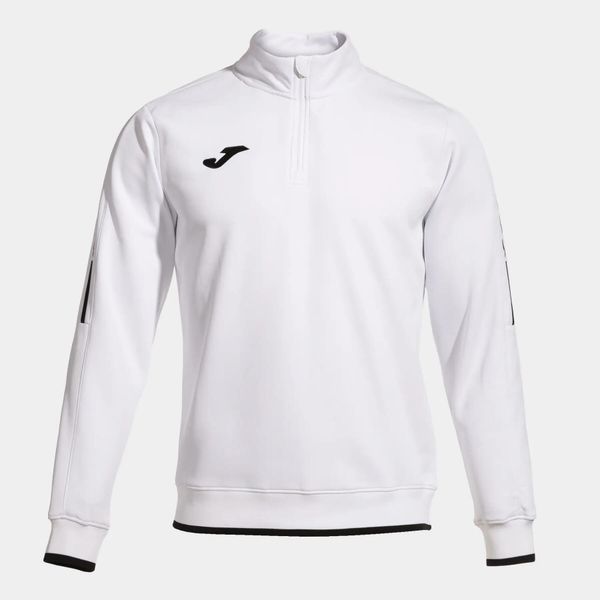 Bluza Joma Olimpiada. Białe bluzy męskie Joma, m, bez wzorów, z dresówki, bez kaptura, na fitness i siłownię. Za 286.00 zł.
