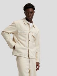 MESKA KURTKA LEE JACQUARD JKT NATURAL GREIGE 112376449. Płaszcze męskie Lee, s, bez wzorów, bez kaptura. Za 229.99 zł.