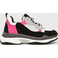 Answear - Buty. Obuwie sportowe damskie ANSWEAR, bez wzorów, z materiału, Adidas Advantage. W wyprzedaży za 129.90 zł.