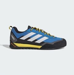 Buty trekkingowe męskie GRONELL Buty podejściowe adidas TERREX Skychaser Solo 3 - rayblu/greone/cblack rozmiar: 42. Szare trekkingi męskie GRONELL. Za 395.06 zł.