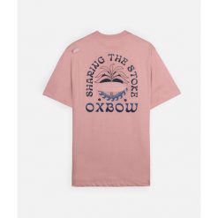 Koszulka Oxbow Stocked Rose. Czerwone koszulki sportowe męskie Oxbow, bez wzorów, bez kołnierzyka, bez ramiączek. Za 148.01 zł.