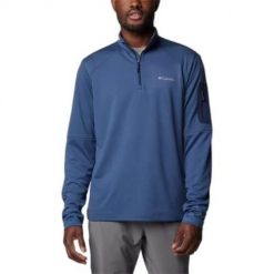 Bluza sportowa męska Columbia 2095603478. Niebieskie bluzy męskie Columbia, m, bez wzorów, bez kaptura. W wyprzedaży za 169.00 zł.