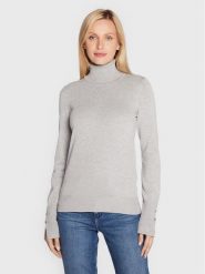Guess Golf Paule W2BR53 Z2V62 Szary Slim Fit. Szare swetry damskie Guess, xs, z aplikacjami, z wiskozy, bez kołnierzyka, bez ramiączek, bez kaptura. Za 369.99 zł.