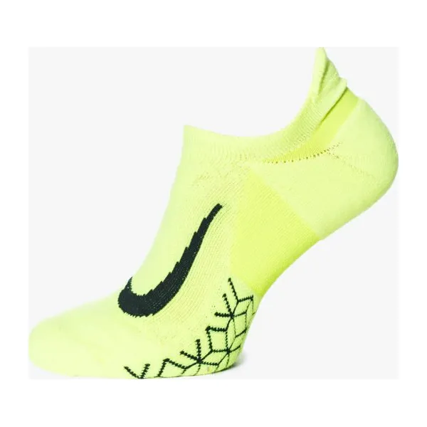 Nike Skarpety U Nk Elt Cush Ns , żółty, rozmiar M. Żółte skarpety damskie Nike, z aplikacjami, z materiału. W wyprzedaży za 39.99 zł.