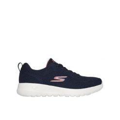 Buty na co dzień damskie SKECHERS GO WALK JOY. Niebieskie obuwie sportowe damskie Skechers, bez wzorów, trekkingowe, Skechers Sport. Za 259.00 zł.