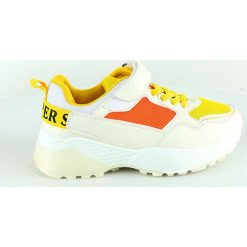 Sneakersy w kolorze żółtym. Trampki i tenisówki dziewczęce marki Rock & Joy. W wyprzedaży za 85.95 zł.