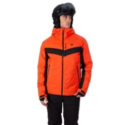 Kurtka narciarska DEGRE7 Douly. Brązowe kurtki snowboardowe męskie DEGRE7, m, bez wzorów, z syntetyku, bez kaptura, narciarskie. Za 1,455.75 zł.