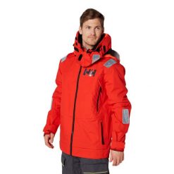 Kurtka Helly Hansen aegir race. Czerwone kurtki męskie Helly Hansen, xl, bez wzorów, żeglarskie. W wyprzedaży za 1,954.50 zł.