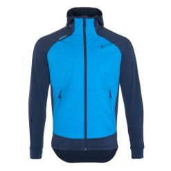 Kurtka narciarska z kapturem Silvini Dirilo. Niebieskie kurtki męskie Silvini, m, bez wzorów, z materiału, sportowe, z kapturem. Za 426.00 zł.