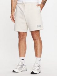 Gap Szorty sportowe 602248-05 Écru Regular Fit. Krótkie spodenki sportowe męskie GAP, m, bez wzorów, z bawełny. Za 199.99 zł.