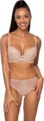 Xxxx_Mat (MAT Lingerie) Figi 0198/5 Estelle majtki damskie beżowe S. Brązowe figi damskie xxxx_Mat (MAT Lingerie), s, bez wzorów. Za 66.66 zł.