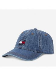 Tommy Jeans Czapka z daszkiem Heritage AM0AM13288 Niebieski. Niebieskie rękawiczki męskie Tommy Jeans, bez wzorów, z bawełny. Za 119.99 zł.