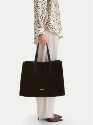 GINO ROSSI Torebka LA224-19154 Brązowy. Brązowe torebki do ręki damskie Gino Rossi, bez wzorów, ze skóry, bez dodatków. Za 559.99 zł.