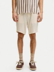 Jack & Jones Szorty materiałowe Ace Mykonos 12269376 Beżowy Regular Fit. Brązowe szorty męskie Jack & Jones, m, bez wzorów, z materiału. Za 209.99 zł.