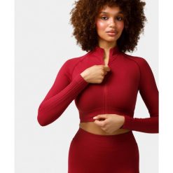 Longsleeve rozpinany Carpatree Elite czerwony. Czerwone obuwie sportowe damskie Carpatree, bez wzorów, z elastanu, na fitness i siłownię. W wyprzedaży za 139.99 zł.