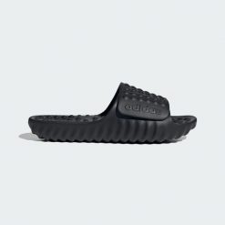Klapki Adissage 360rec. Czarne skarpety damskie Adidas, bez wzorów. Za 149.00 zł.
