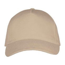 Czapka Z Daszkiem Z 5 Panelami Long Beach. Brązowe czapki i kapelusze damskie SOL'S, bez wzorów. Za 29.99 zł.
