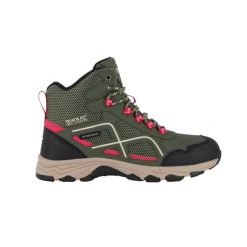 Damskie buty trekkingowe Regatta Vendeavour. Zielone trekkingi damskie Regatta, przed kolano, trekkingowe. Za 231.99 zł.