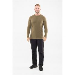 Longsleeve męski VIKING Andali Man Merino. Zielone bluzki z długim rękawem męskie Viking, m, bez wzorów, bez kołnierzyka. Za 269.90 zł.
