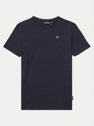 Napapijri T-Shirt Salis SS 2 NP0A4GEH1761 S Granatowy Regular Fit. Niebieskie t-shirty dla chłopców Napapijri, bez wzorów, z bawełny, bez ramiączek. Za 69.99 zł.