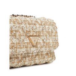 Torebka Guess. Żółte torebki do ręki damskie Guess, z aplikacjami, klasyczne, bez dodatków. Za 359.99 zł.