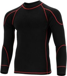 KOSZULKA Z DŁUGIM RĘKAWEM TENCEL CZARNA, "2XL/3XL, CE, LAHTI. Czarne bluzki z długim rękawem męskie Lahti Pro, m, bez wzorów, bez kołnierzyka. Za 81.34 zł.