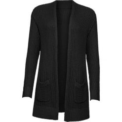 Kardigan bonprix czarny. Czarne kardigany damskie bonprix. Za 109.99 zł.
