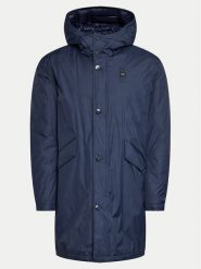 Blauer Parka 24WBLUK11208 Granatowy Regular Fit. Niebieskie kurtki męskie Blauer, l, bez wzorów, z syntetyku, bez kaptura. Za 919.99 zł.