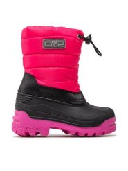 CMP Śniegowce Kids Sneewy SnowBoots 3Q71294 Różowy. Czerwone buty zimowe dziewczęce CMP, z materiału, bez zapięcia. Za 179.99 zł.