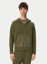 MICHAEL Michael Kors Bluza CF552Q55MF Khaki Regular Fit. Brązowe bluzy męskie MICHAEL Michael Kors, m, bez wzorów, z bawełny, bez kaptura. Za 879.99 zł.