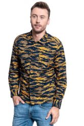 KOSZULA MĘSKA LEE SEASONAL FIT WASHED BLUE L67NJILR 112116904. Niebieskie koszule męskie Lee, l, bez wzorów, bez kołnierzyka, bez ramiączek. Za 129.99 zł.